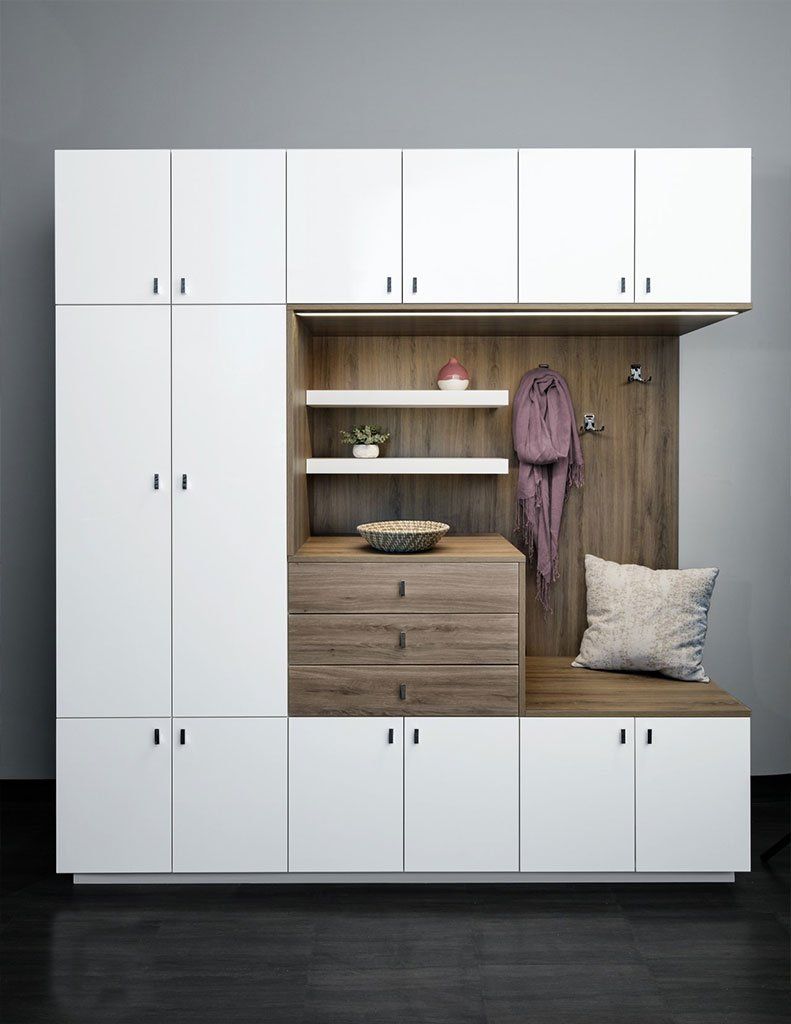 Custom Mudroom Storage System
