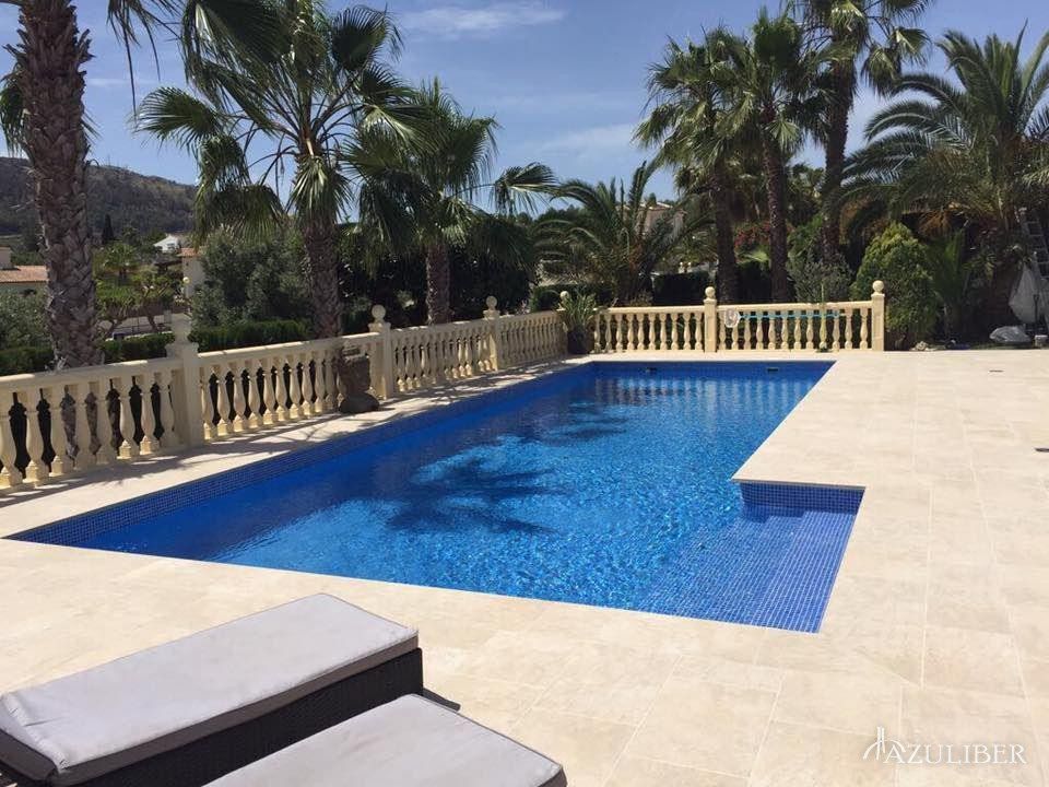 Custom Made pool edging available Pool Tile surrounds