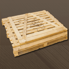 gabbia in legno richiudibile