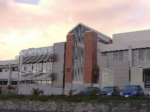 Exterior of industrial building