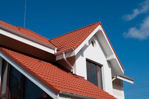 Red Roof — Roof Installation in Scarborough, ME Red Roof — Roof Installation in Scarborough, ME