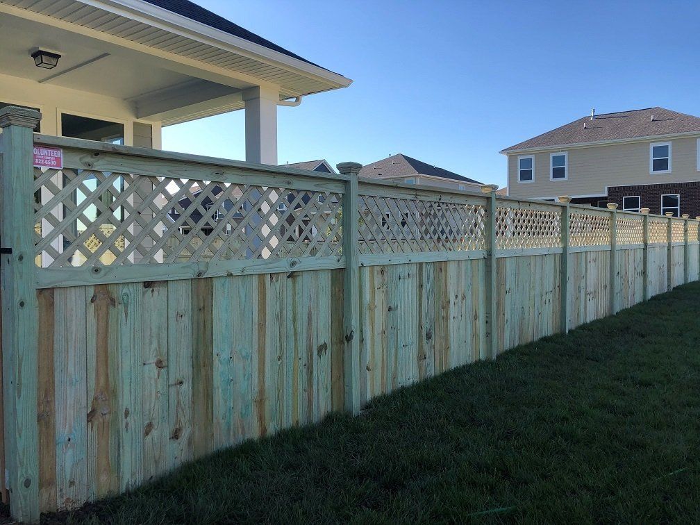 Wooden Fence — Hendersonville, TN — Volunteer Fence Company LLC Wooden Fence — Hendersonville, TN — Volunteer Fence Company LLC