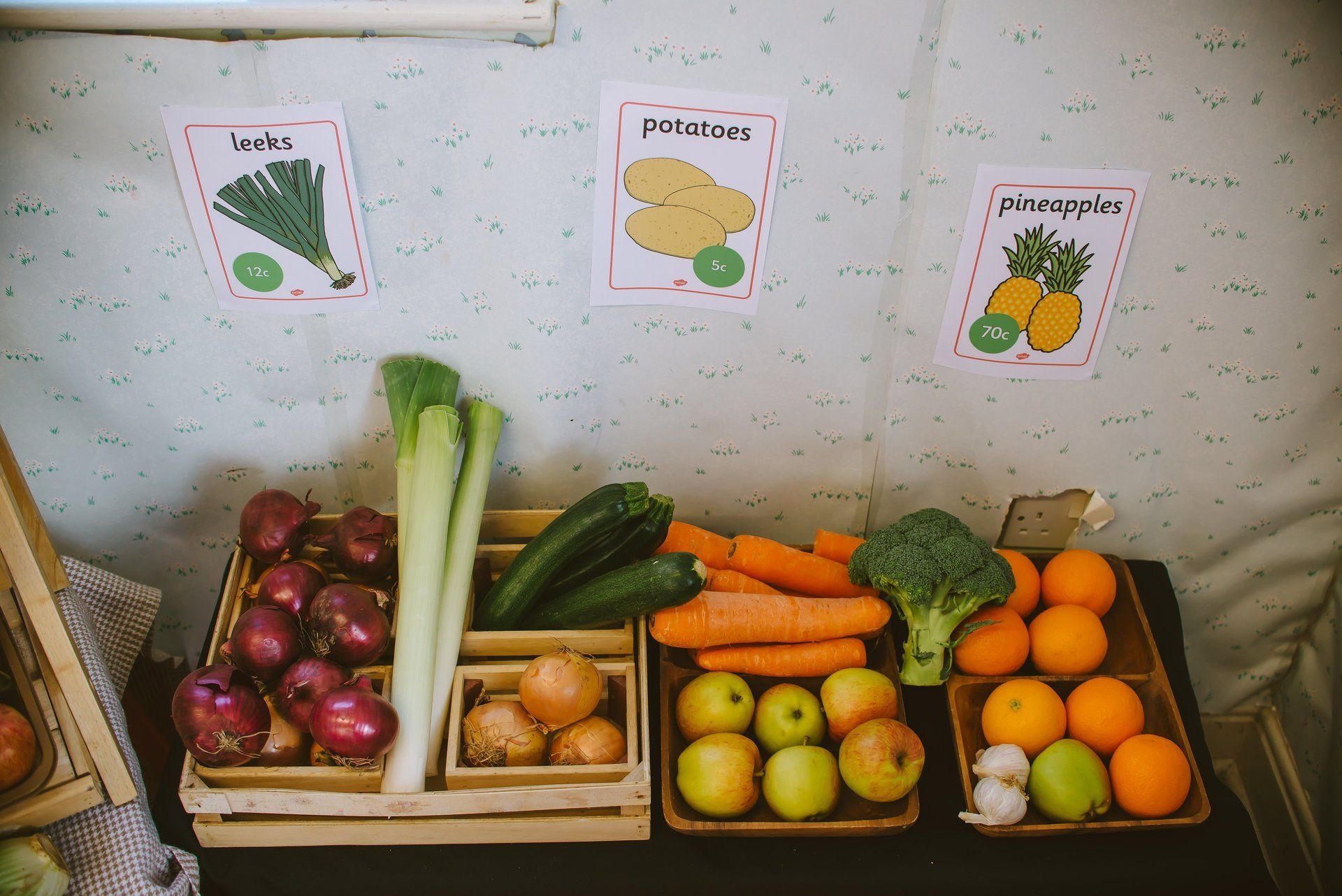 raw food items
