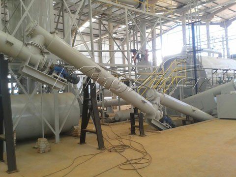 Tyre Pyrolysis Plant