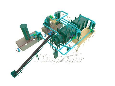 Wood Charcoal Making Machine For Sale