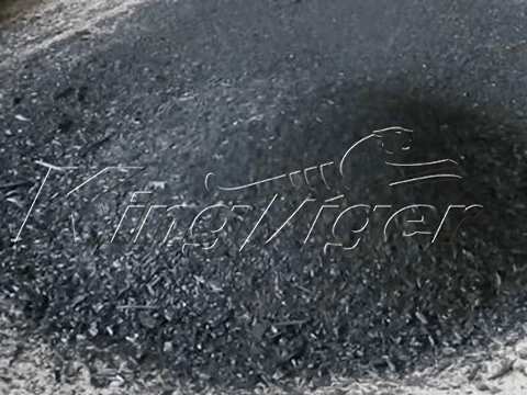 making charcoal from sawdust