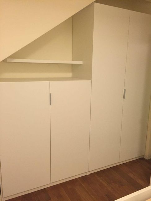 armadio bianco su misura