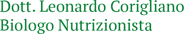 Dott. Leonardo Corigliano Biologo Nutrizionista - LOGO