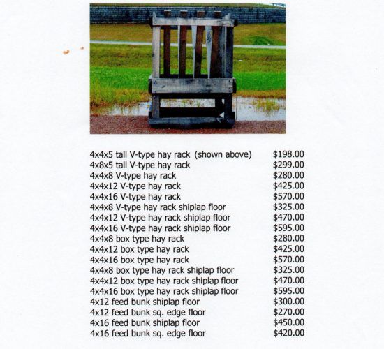 Hay Rack — Hillsboro, OH — Lerch's Barnlot Ltd. Hay Rack — Hillsboro, OH — Lerch's Barnlot Ltd.