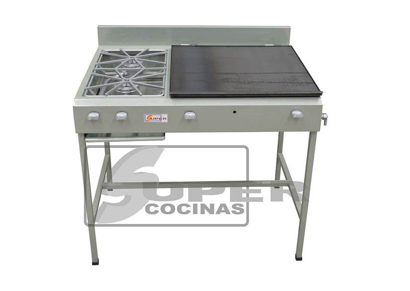 Súper Cocinas - comal con hornillas