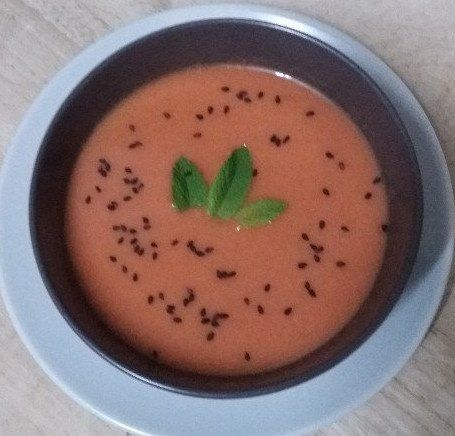 Gazpacho de sandía Gazpacho de sandía