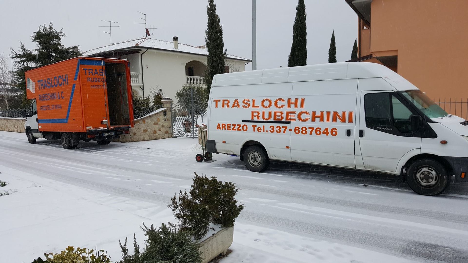 furgone della ditta