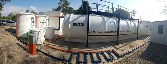 Sistema Compacto Automático para Tratamiento de Agua Residual Industrial por Proceso Físico-Químico.