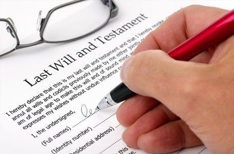 Last Will papers