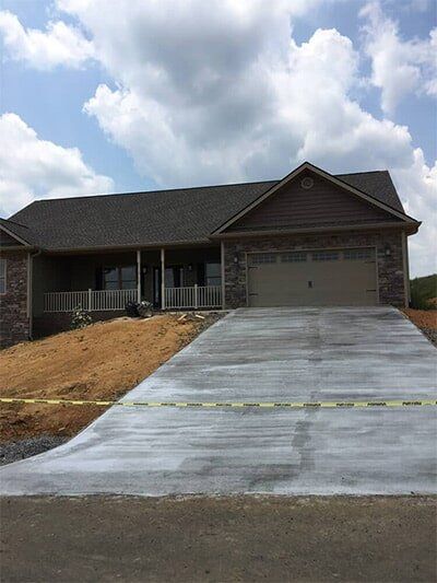 Residential Door Installment — New House With Installed Doors in Johnson City, TN