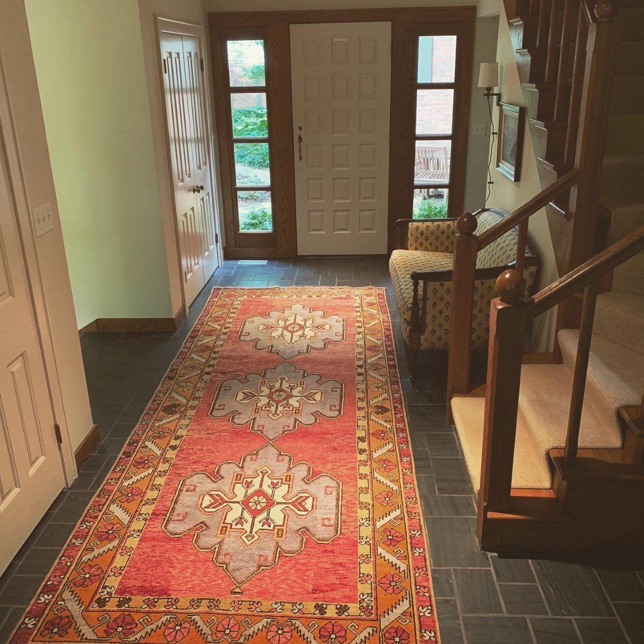 Carpet in Hallway — Milwaukee, WI — Shabahang and Sons Persian Carpets