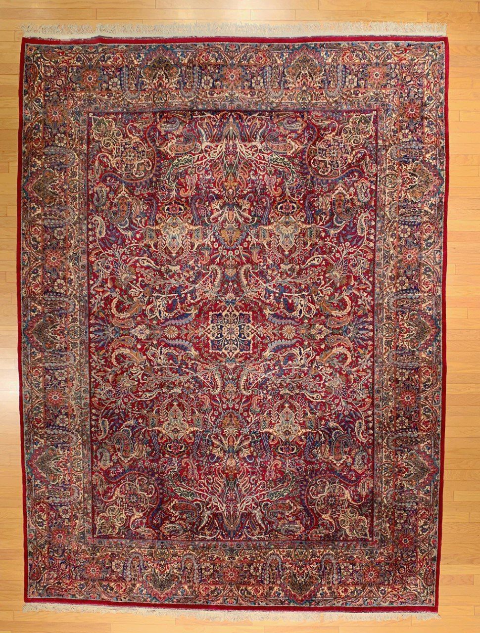 Red Semi-Antique Rug — Milwaukee, WI — Shabahang and Sons Persian Carpets