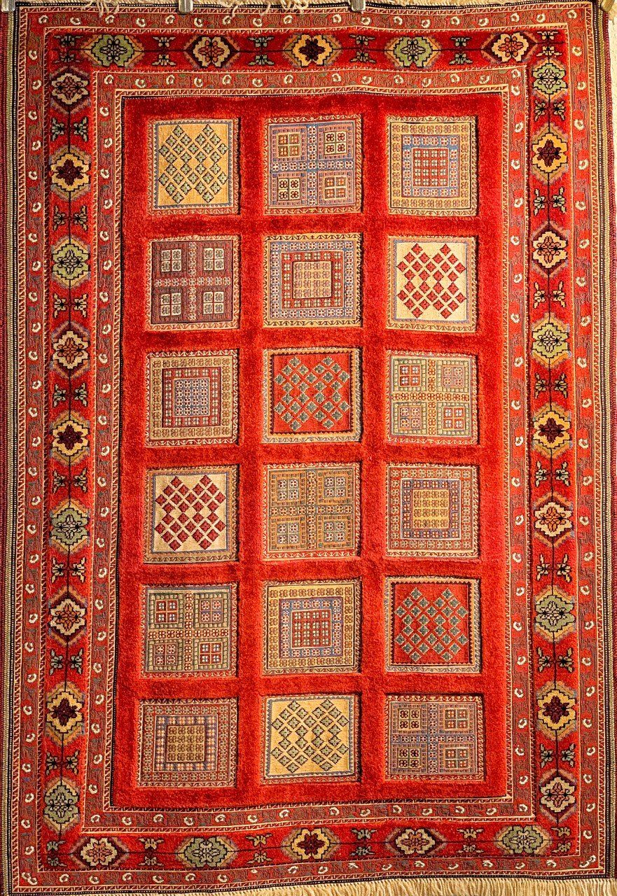 Modern Detailed Carpet Design — Milwaukee, WI — Shabahang and Sons Persian Carpets