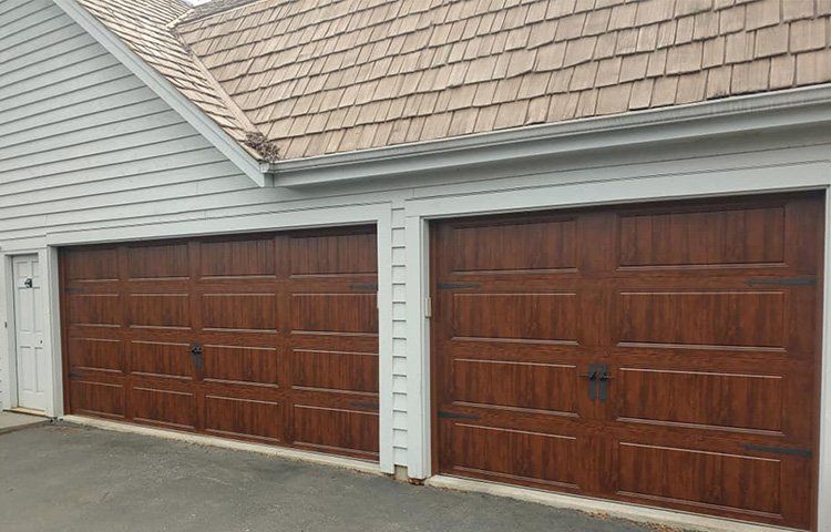 Wooden Garage Doors — Port Washington, WI — Jiffy Overhead Door, LLC Wooden Garage Doors — Port Washington, WI — Jiffy Overhead Door, LLC