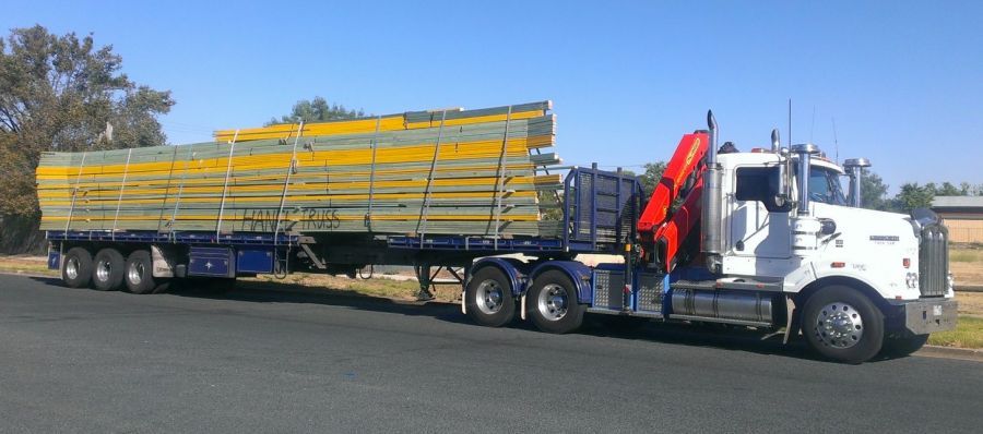 Containers waiting to be transported to their destinations