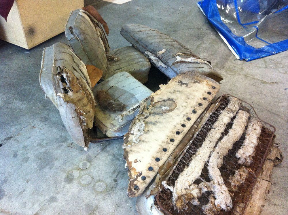 Repair of car interiors