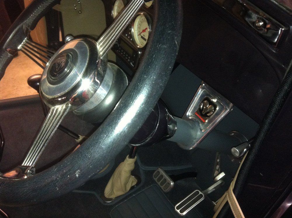 Motor upholstery work