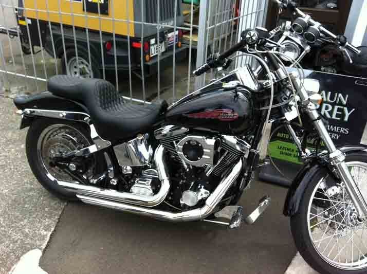 Side view of a bike