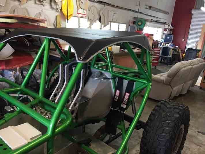fabrication work on the automobile