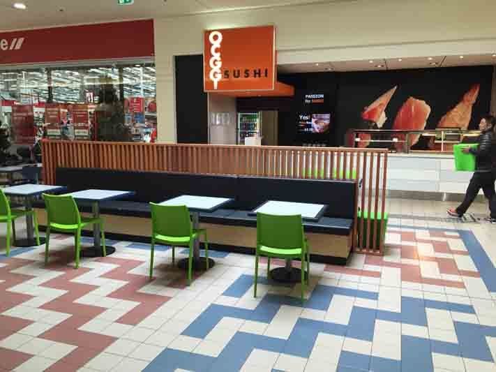 View of a furniture in a cafe