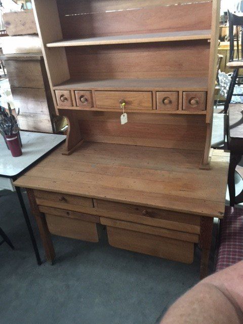 Oak Baker's Cabinet