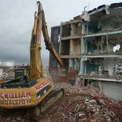 Demolition work