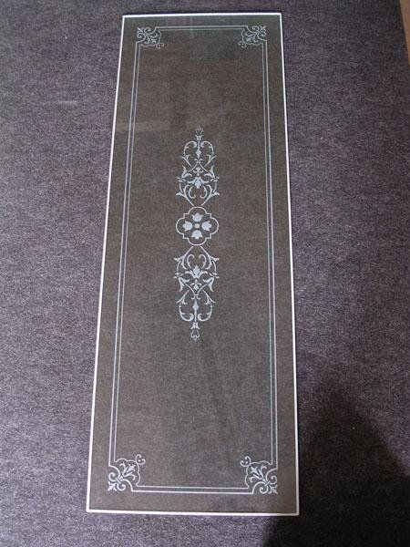 decoro smerigliato