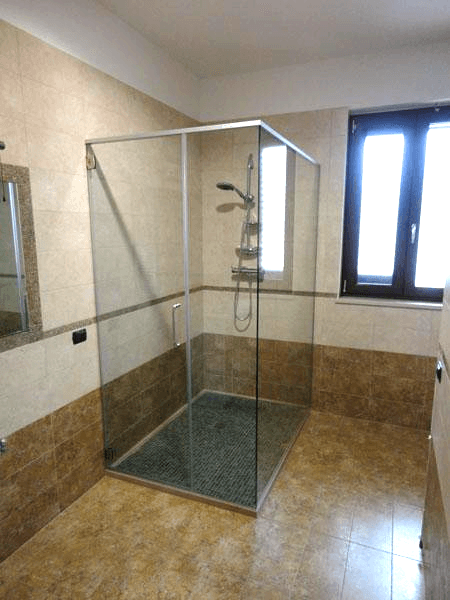 box doccia angolare
