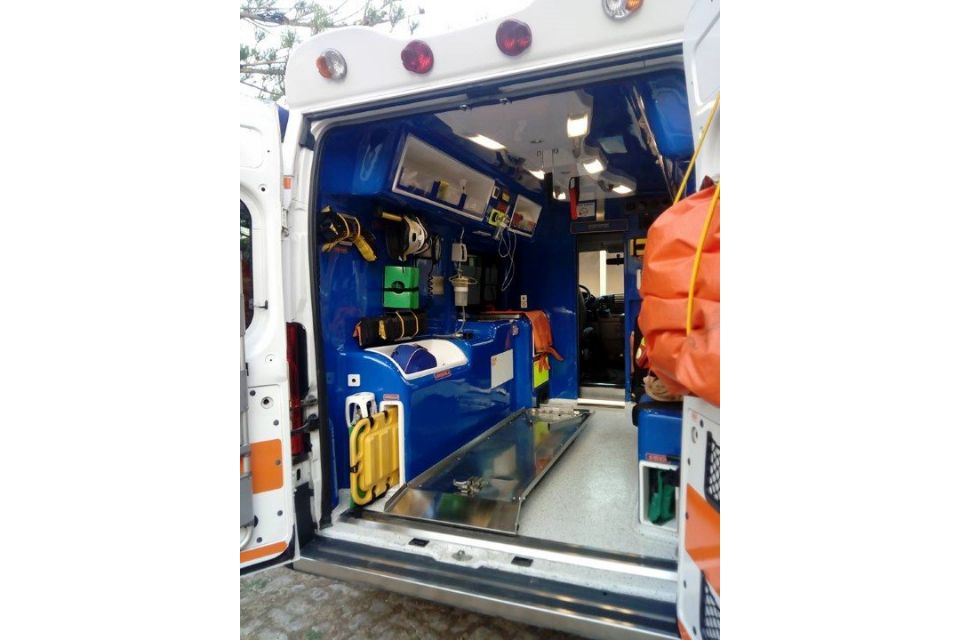 Interno ambulanza