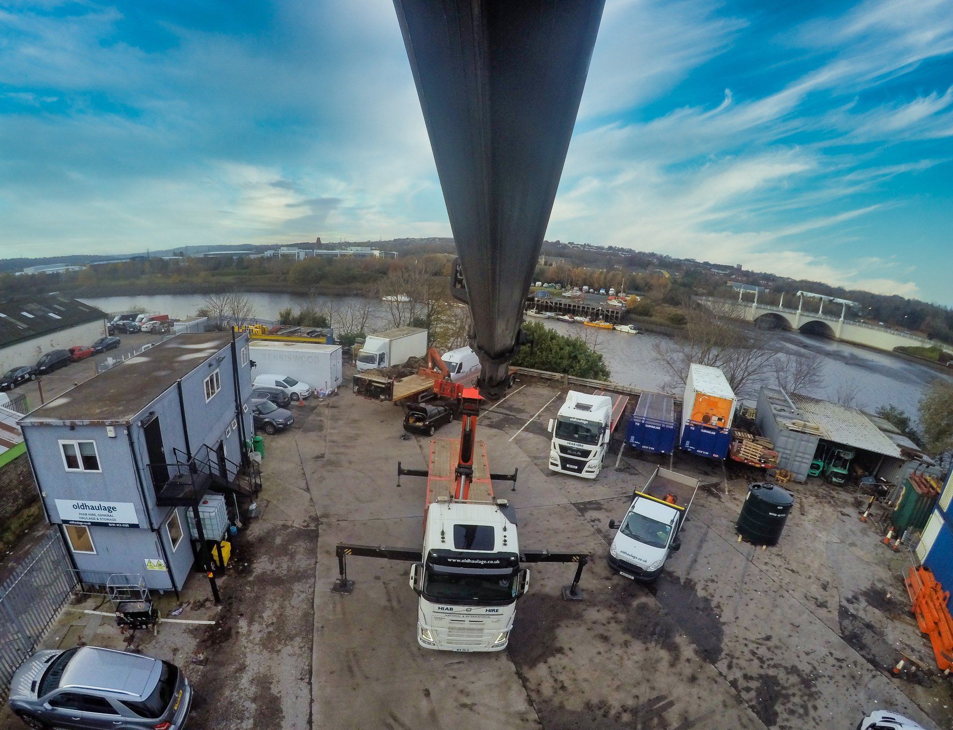 crane truck hire