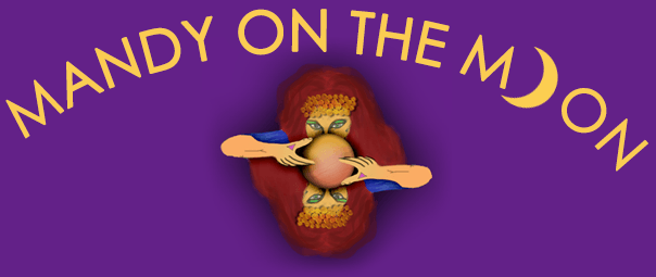 Mandy on the moon logo