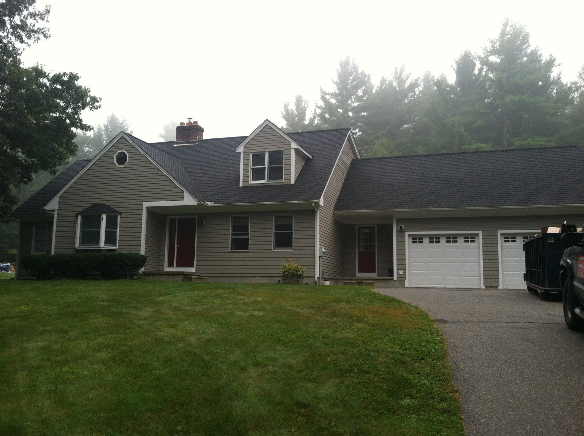 residential roof installation by Roberts Roofs