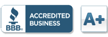 BBB Accredited roofer
