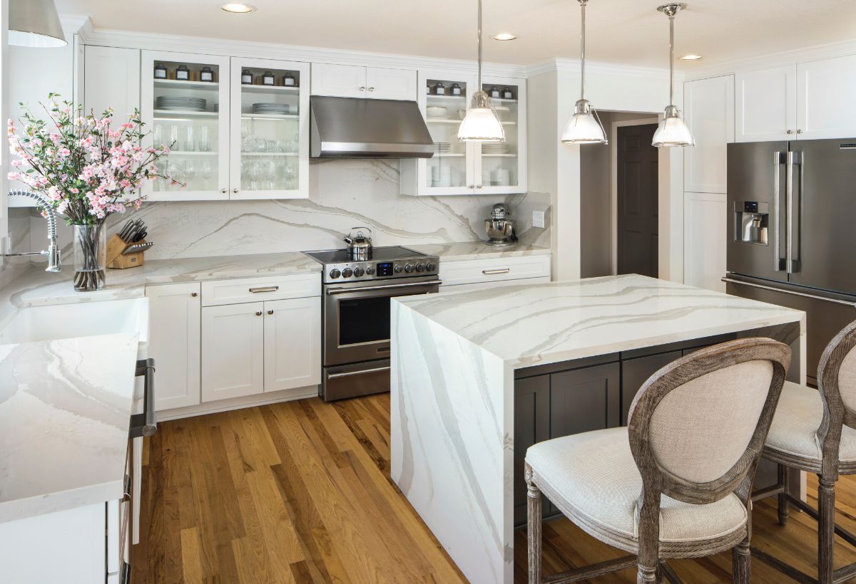 stone kitchen island and cabinets nashville tn