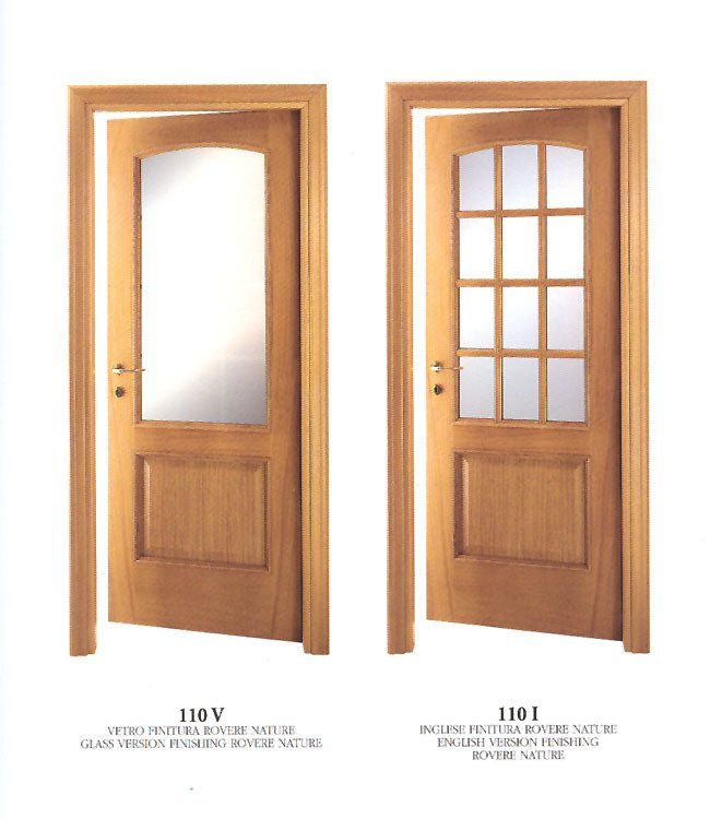 Porta Tranciato Legno 110
