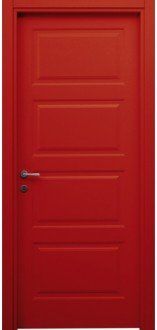 Porta laccata rossa Flessya