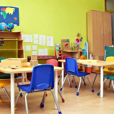 Classroom interior