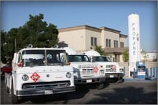 Valley Propane of Bakersfield Office and Trucks — Propane and Natural Gas Delivery in Bakersfield, CA Valley Propane of Bakersfield Office and Trucks — Propane and Natural Gas Delivery in Bakersfield, CA