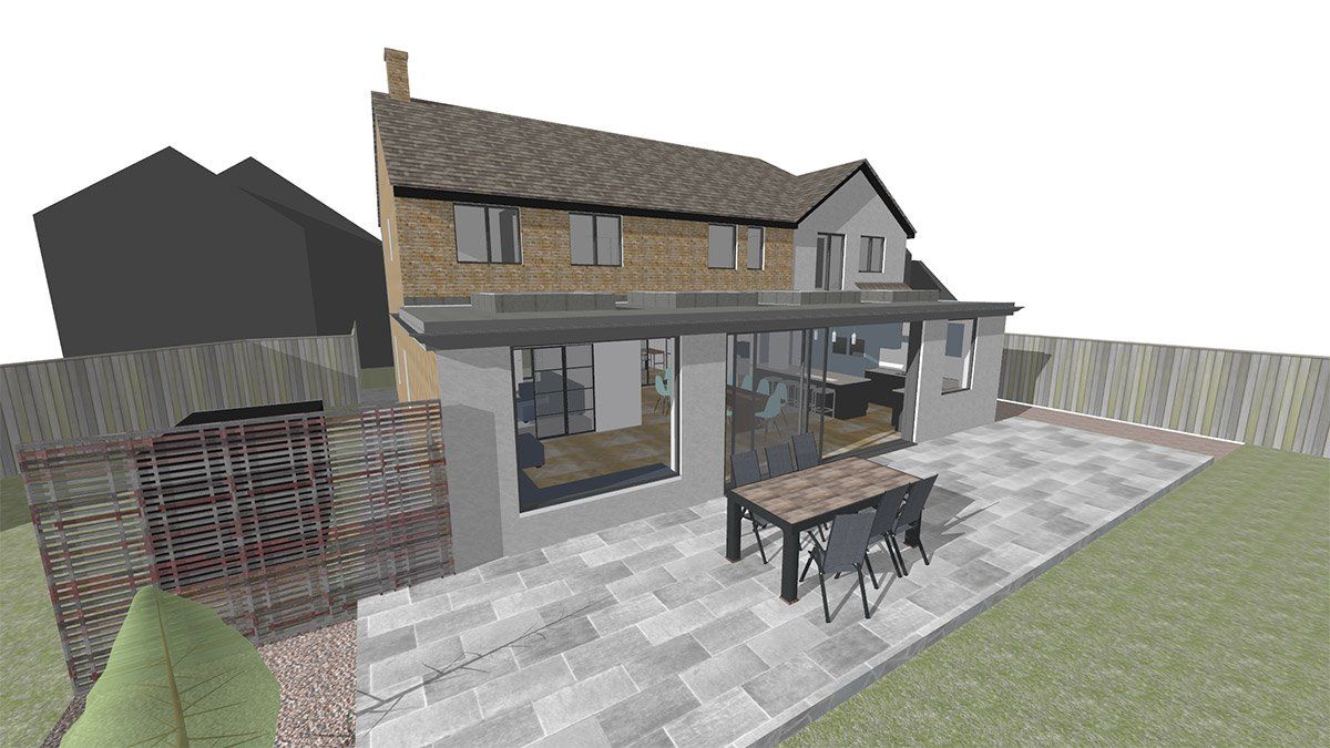 virtual view of home from the outside