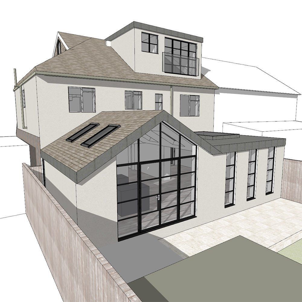 back of virtual home project