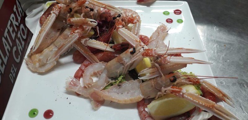 Scampi freschi