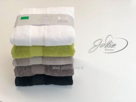 asciugamani in cotone di marca