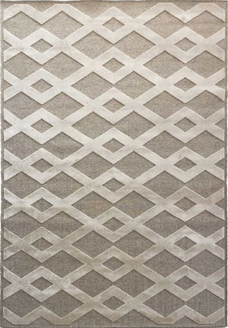 tappeto moderno con trama geometrica