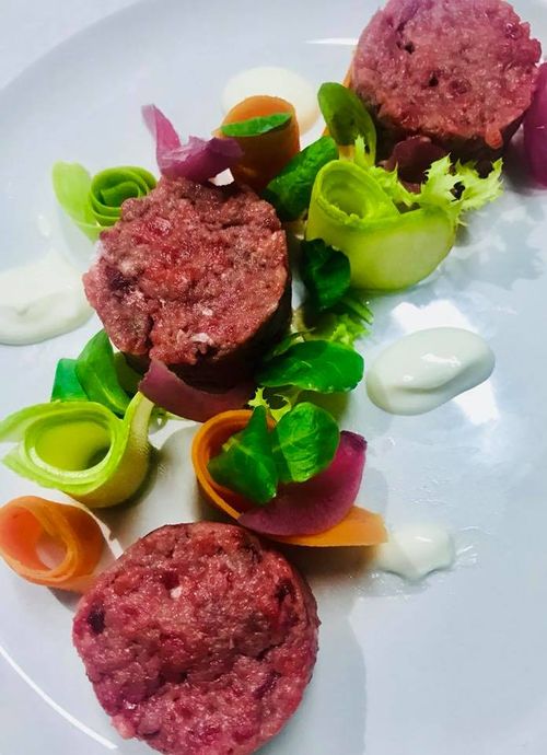 Un appetitoso raviolo ripieno