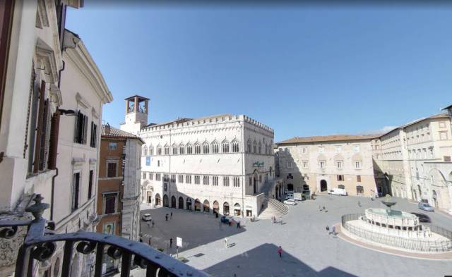 Piazza IV Novembre a Perugia